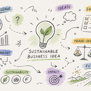 Drawing a business idea