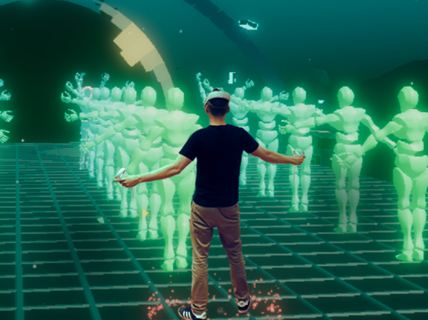 Virtual reality dance