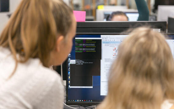 Screen and people