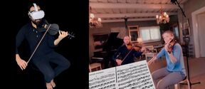 VR strings quartet