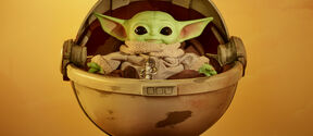 Levitating Baby Yoda