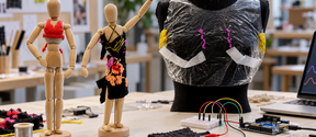 Mannequins with outfit