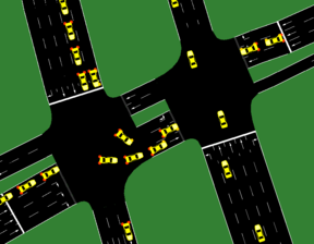 Artificial intelligence traffic