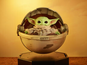 Levitating Baby Yoda