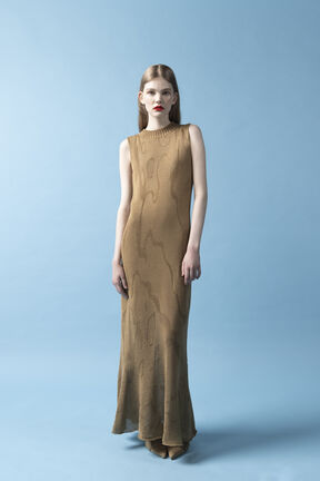 Dress made from wood