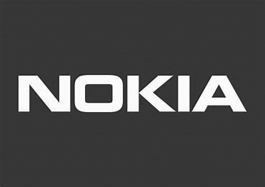 Nokia logo black and white